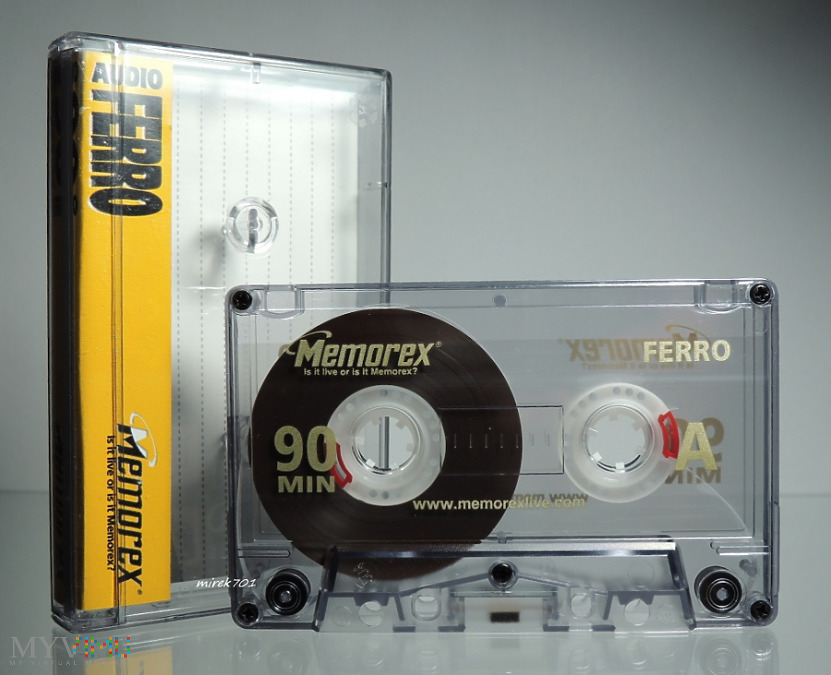 Memorex Audio Ferro Kaseta W Kuferek W Myvimu