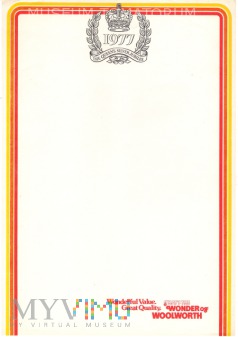 Papier listowy - The Queen's Silver Jubilee - 1977
