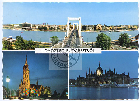 Duże zdjęcie Budapest - wieloobrazkowa - lata 70-te XX w.