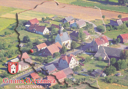 Duże zdjęcie Panorama Karczówki z lotu ptaka