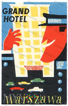 Duże zdjęcie Warszawa - "Grand" Hotel Orbis