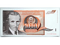 Jugosławia 1000 dinarów 1990