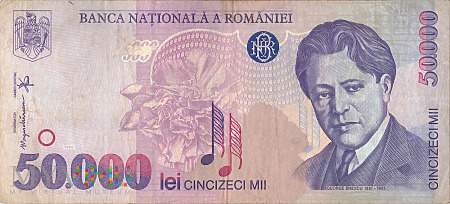 Rumunia - 50 000 lei (1996)