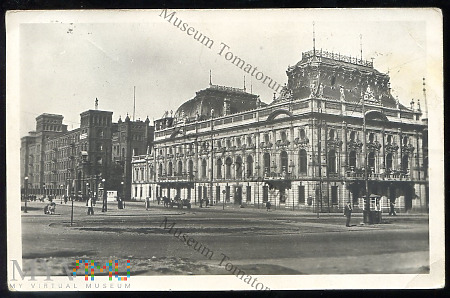 Łódź - Pałac Poznańskiego - 1956