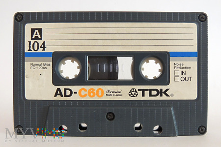 TDK AD-C60 kaseta magnetofonowa