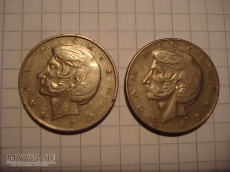 monety 10 zł „ Adam Mickiewicz”