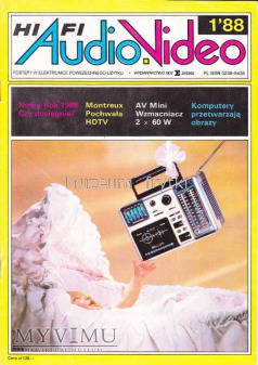 Duże zdjęcie AUDIO Hi-Fi VIDEO 1988 rok, cz.I