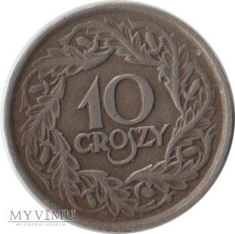 10 groszy 1923 rok