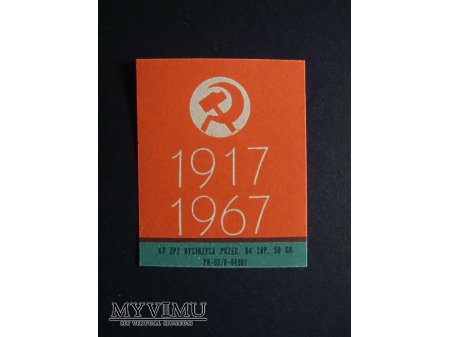 Etykieta - 1917-1967