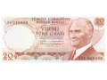 Turcja - 20 lir (1987)
