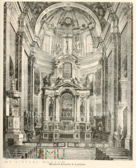 Duże zdjęcie Lublin - Katedra wnętrze