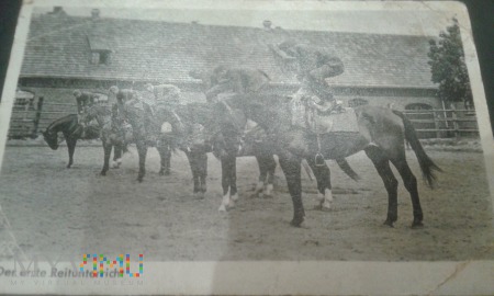 ćwiczenia niemieckiej kawalerii