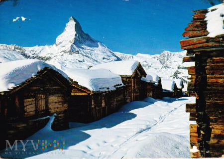 Zermatt, Eggenalo mit Matterhorn