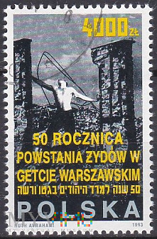 Duże zdjęcie Warsaw Ghetto Uprising, 50th anniv.