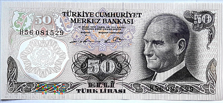 Turcja 50 lir 1976