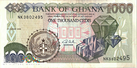 Ghana - 1 000 cedi (2003)