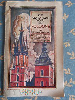 Broszura turystyczna z 1925 roku