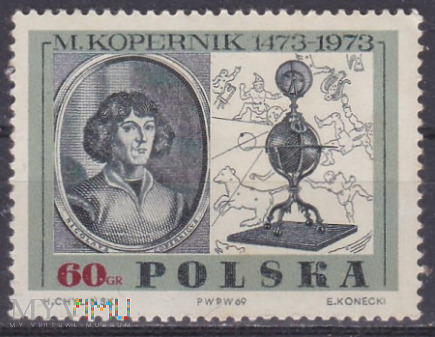 Copernicus, copperplate by Jeremias Falck