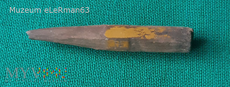 Ołówek znaleziony w miejscu stacjonowania 10 DŻand