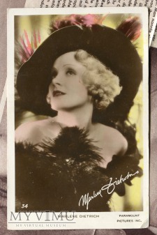Marlene Dietrich Marlena 34 Paramount
