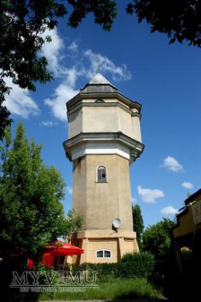 Kolejowa wieża ciśnień w Otwocku