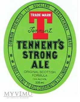 dominion breweries - tennent's strong ale