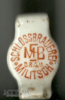 Porcelanka Militsch Schlossbraueri