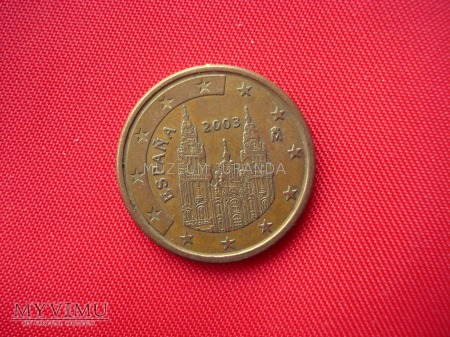 Duże zdjęcie 5 euro centów - Hiszpania