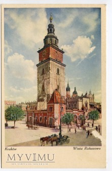 Kraków - Rynek - Ratusz - 1930