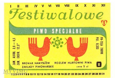 Specjalne Festiwalowe 0,33