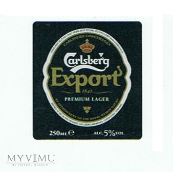 carlsberg export