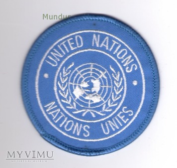 Oznaka UNITED NATIONS/NATIONS UNIES