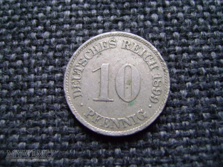 10 pfennigów 1899