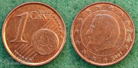 1 EURO CENT 2001