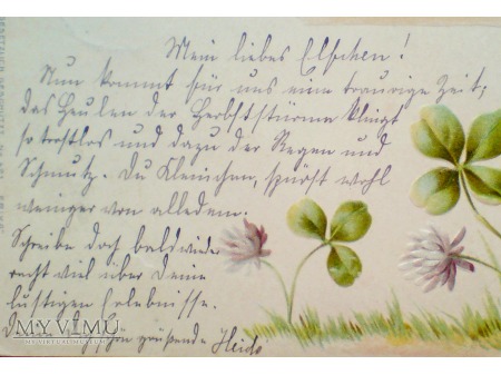 1901 Krasnal Czterolistna koniczyna Wyszkowo