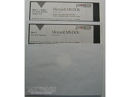 Duże zdjęcie Microsoft MS-DOS ver. 5.0 i 6.5