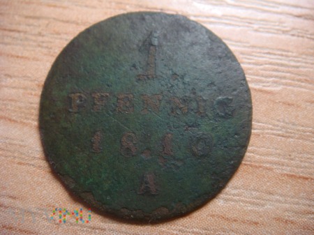 1 pfennig 1810 ,A