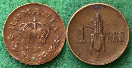 Rumunia, 1939, 1 leu