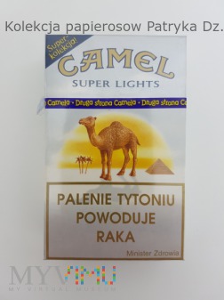 Papierosy CAMEL Super Lights 2001 r.