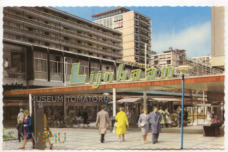 Rotterdam - Lijnbaan - lata 70-te XX w.