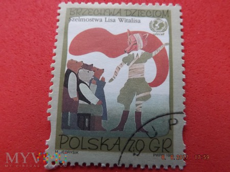 Znaczki pocztowe - Brzechwa Dzieciom
