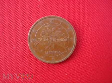 Duże zdjęcie 2 euro centy - Litwa
