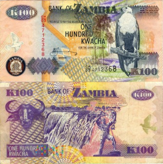 Duże zdjęcie Zambia, 100 kwacha 2006