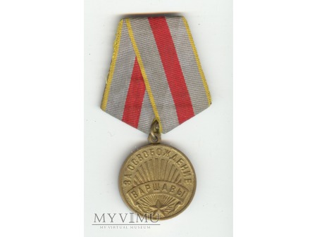 Duże zdjęcie Medal za wyzwolenie Warszawy