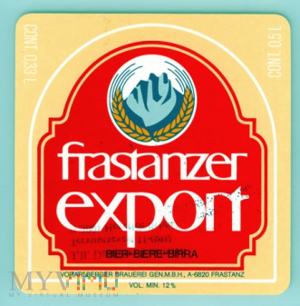 Frastanzer export