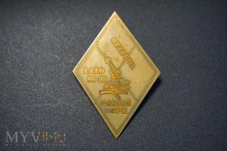 Odznaka Rezerwy Lato 86/88 - WOPK Poznań