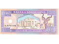 Somalia (Somaliland) - 10 szylingów (1994)