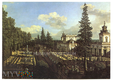 Warszawa - Pałac w Wilanowie - Canaletto