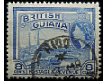 Gujana Brytyjska 8c Elżbieta II