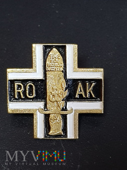 Duże zdjęcie Pamiątkowa odznaka ROAK